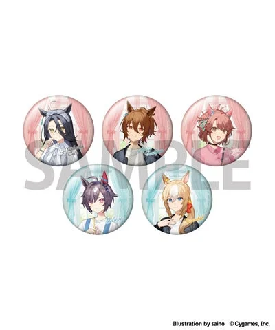 ウマ娘 in ZOZOTOWN 缶バッジセット saino × 417 EDIFICE ver. 参照画像