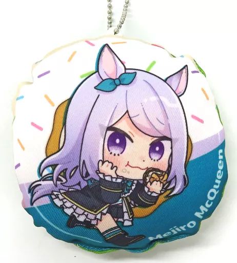 【中古】キーホルダー メジロマックイーン ミニクッションキーホルダー 「ウマ娘 プリティーダービー×ジャックインザドーナツ」