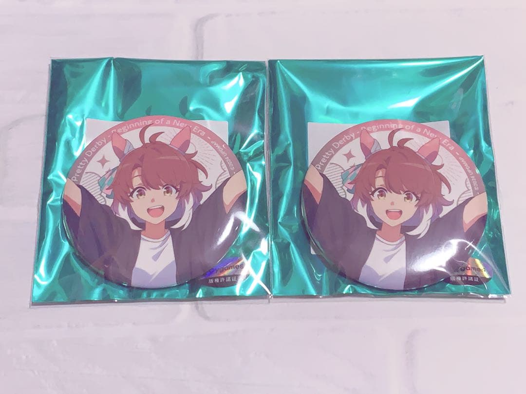 劇場版 ウマ娘 新時代の扉 缶バッジ 夏フェスver. ダンツフレーム