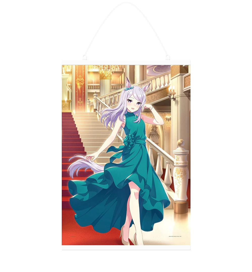 一番くじ ウマ娘 プリティーダービー 6弾 C賞 メジロマックイーン キャンバス地タペストリー 壁掛け オリジナル衣装