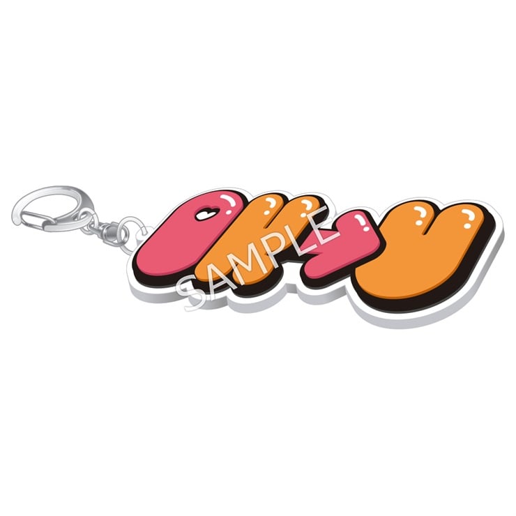 BoC’z we＼n 公式BIGロゴラバーキーホルダー【OK→U】の商品画像