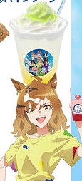 ジャングルポケットをイメージしたパインサイダーの公式メニュー画像