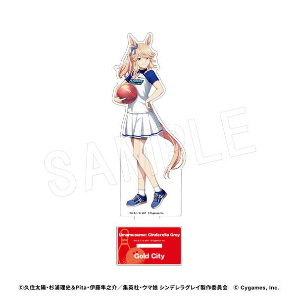 ウマ娘 シンデレラグレイ アクリルフィギュアスタンド アクスタ ROUND1コラボver. ゴールドシチー シングレ 新品 未開封品 正規品 【中外鉱業】