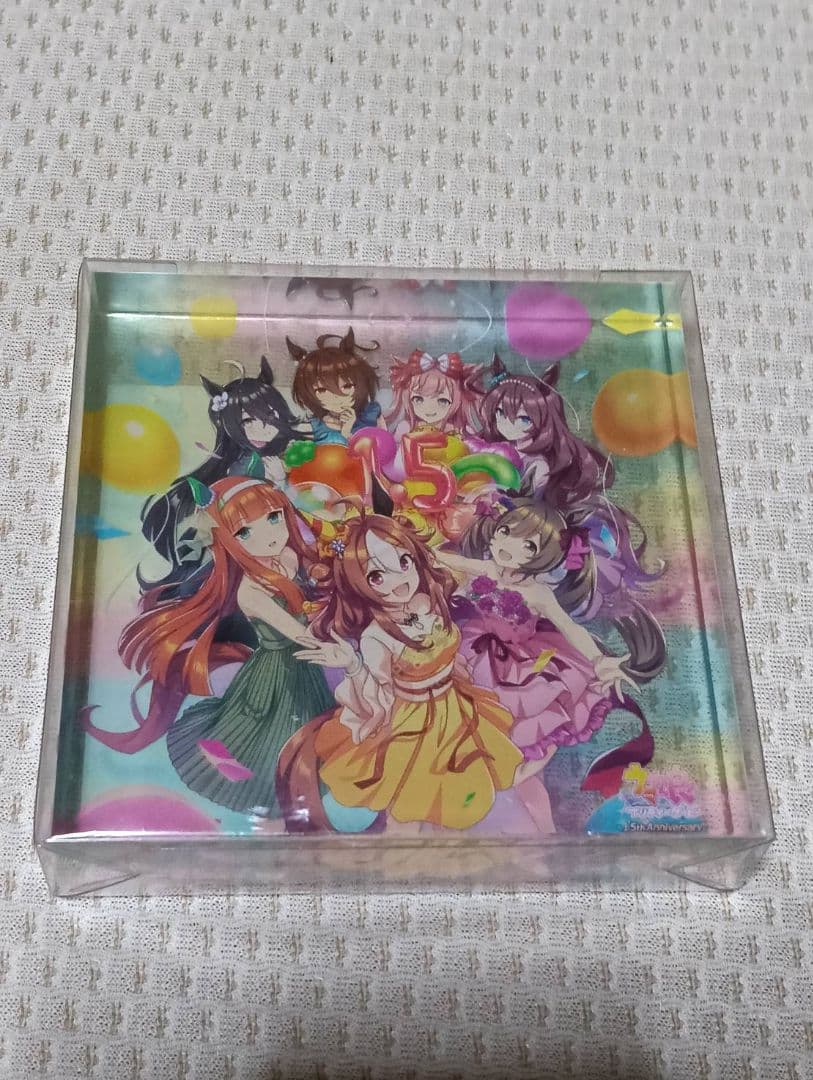 ウマ娘 プリティーダービー アクリルブロック 1.5周年