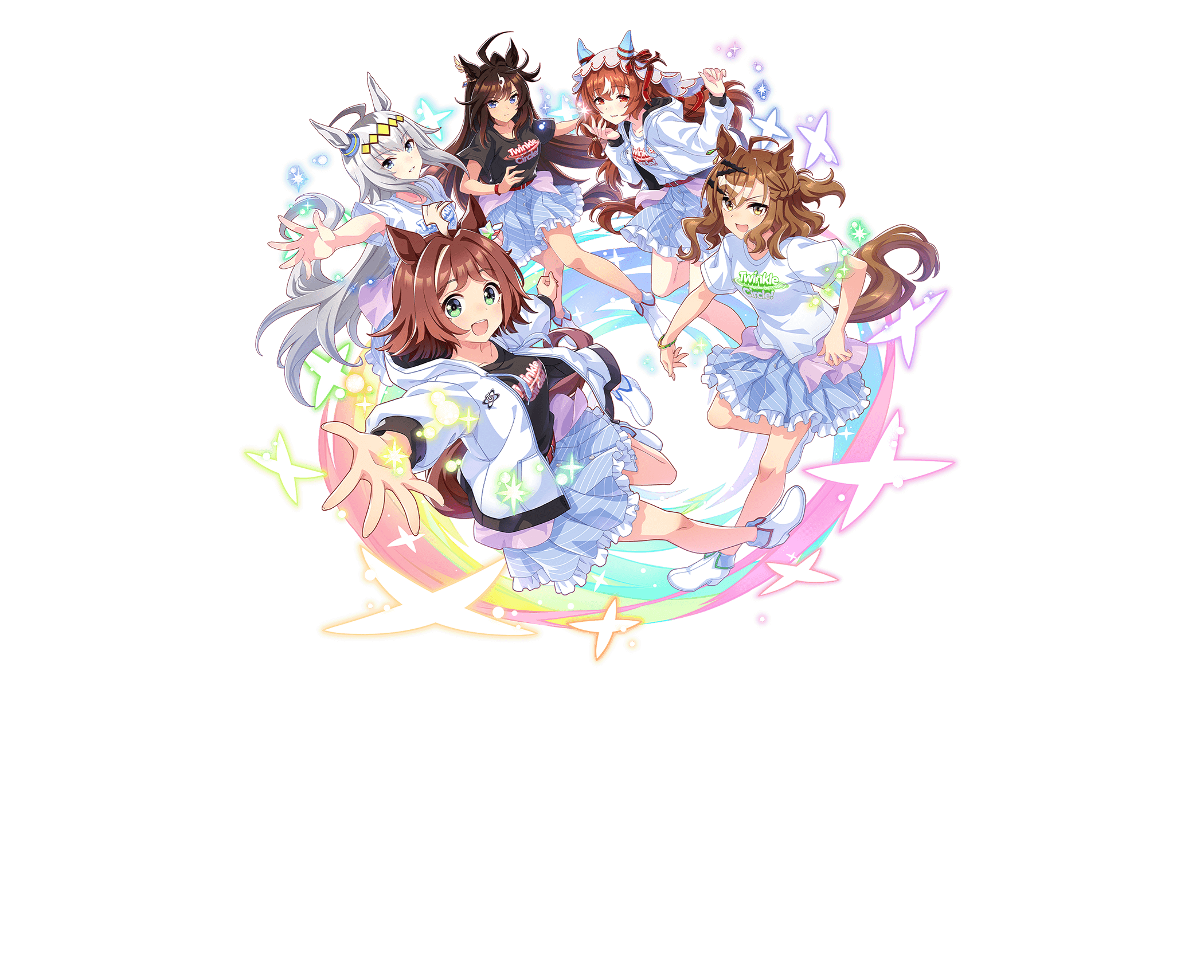 Twinkle Circle!のCyStore公式キャンペーンキャラクタービジュアル