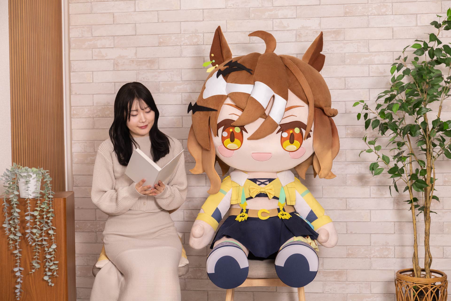 どきゅーと 劇場版『ウマ娘 プリティーダービー 新時代の扉』 超特大ぬいぐるみ ジャングルポケット 商品画像