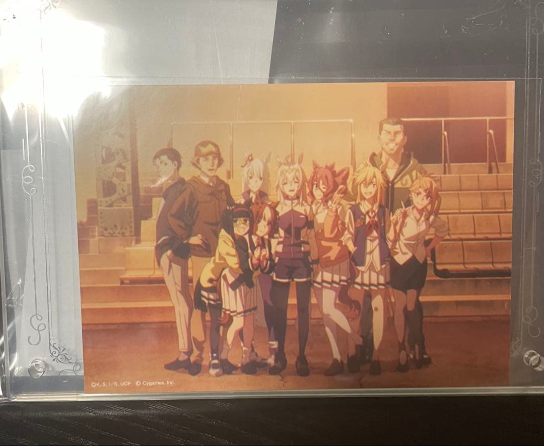 ウマ娘 シングレ 怪物の蹄跡展 アクリルフォトフレーム　シンデレラグレイ