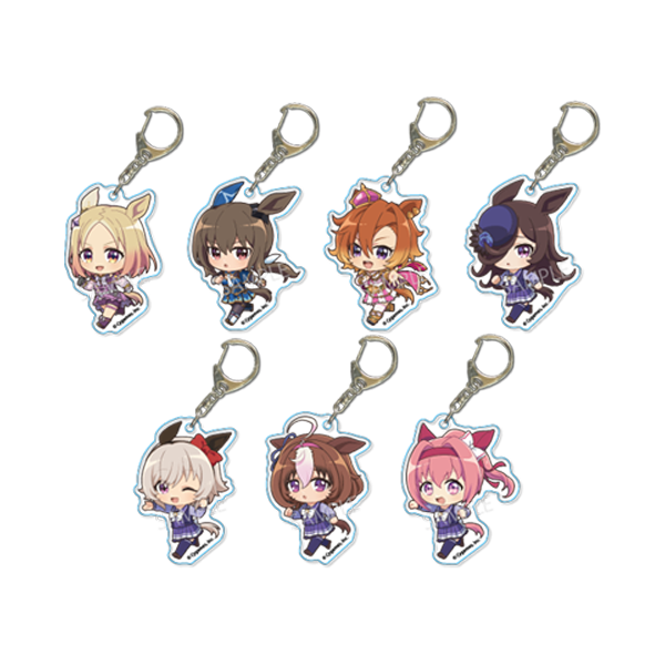 てくトコアクリルキーホルダーの公式商品画像
