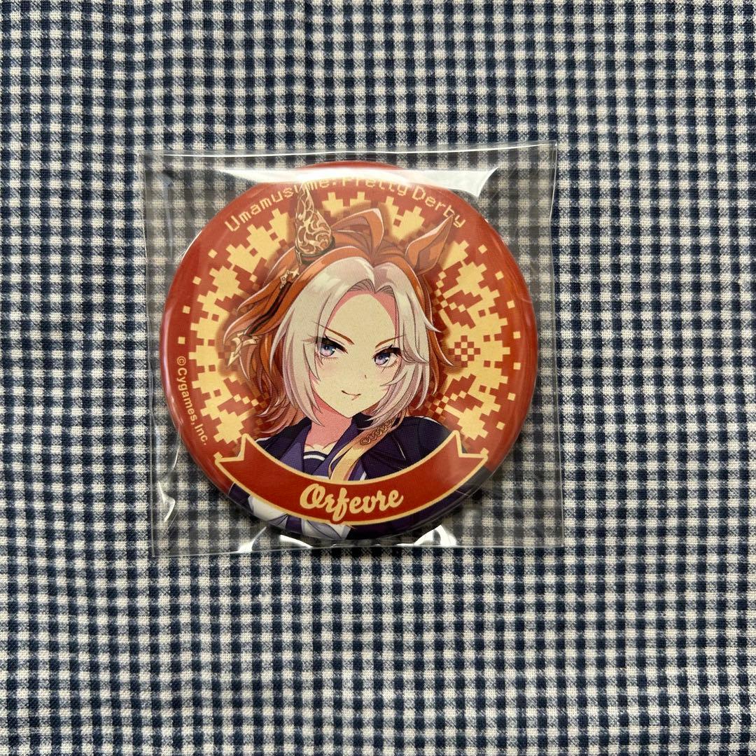 ウマ娘 オルフェーヴル 缶バッジ セブンネット限定 セブンイレブンコラボ