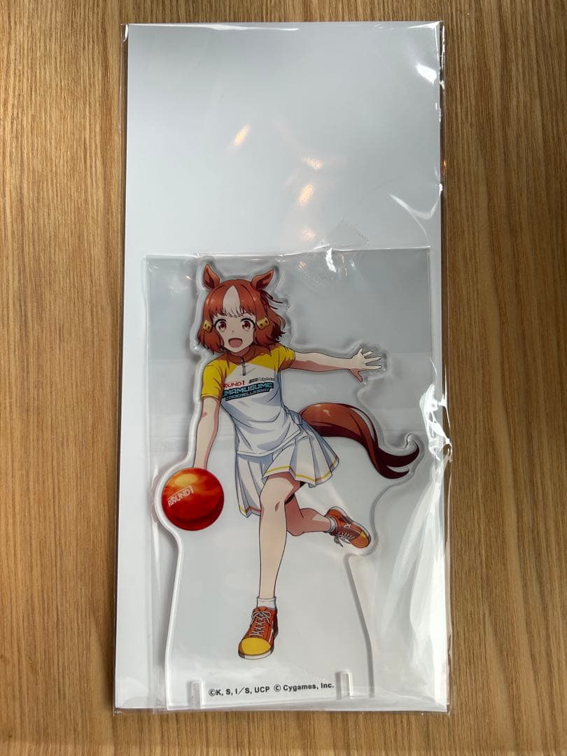 ラウンドワン限定 ウマ娘 シンデレラグレイ アクリルスタンド ベルノライト