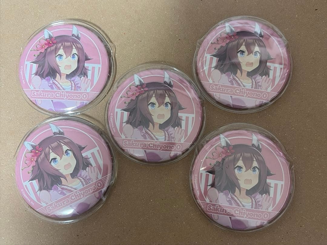 ウマ娘 サクラチヨノオーGOCHI WEEK 缶バッジ ②