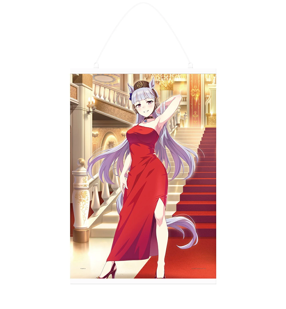 一番くじ ウマ娘 プリティーダービー 6弾 B賞 ゴールドシップ キャンバス地タペストリー 壁掛け オリジナル衣装