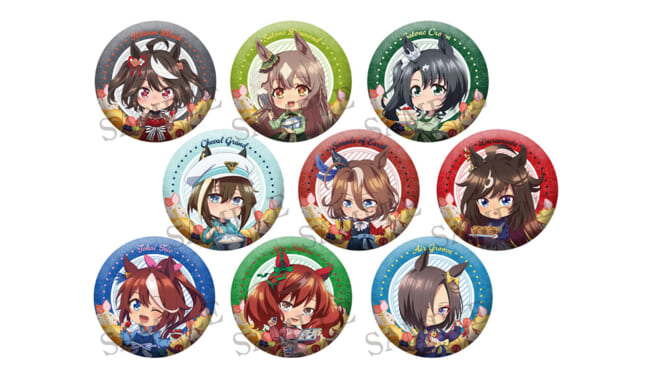 トレーディング缶バッジのアニメイトカフェ公式商品画像