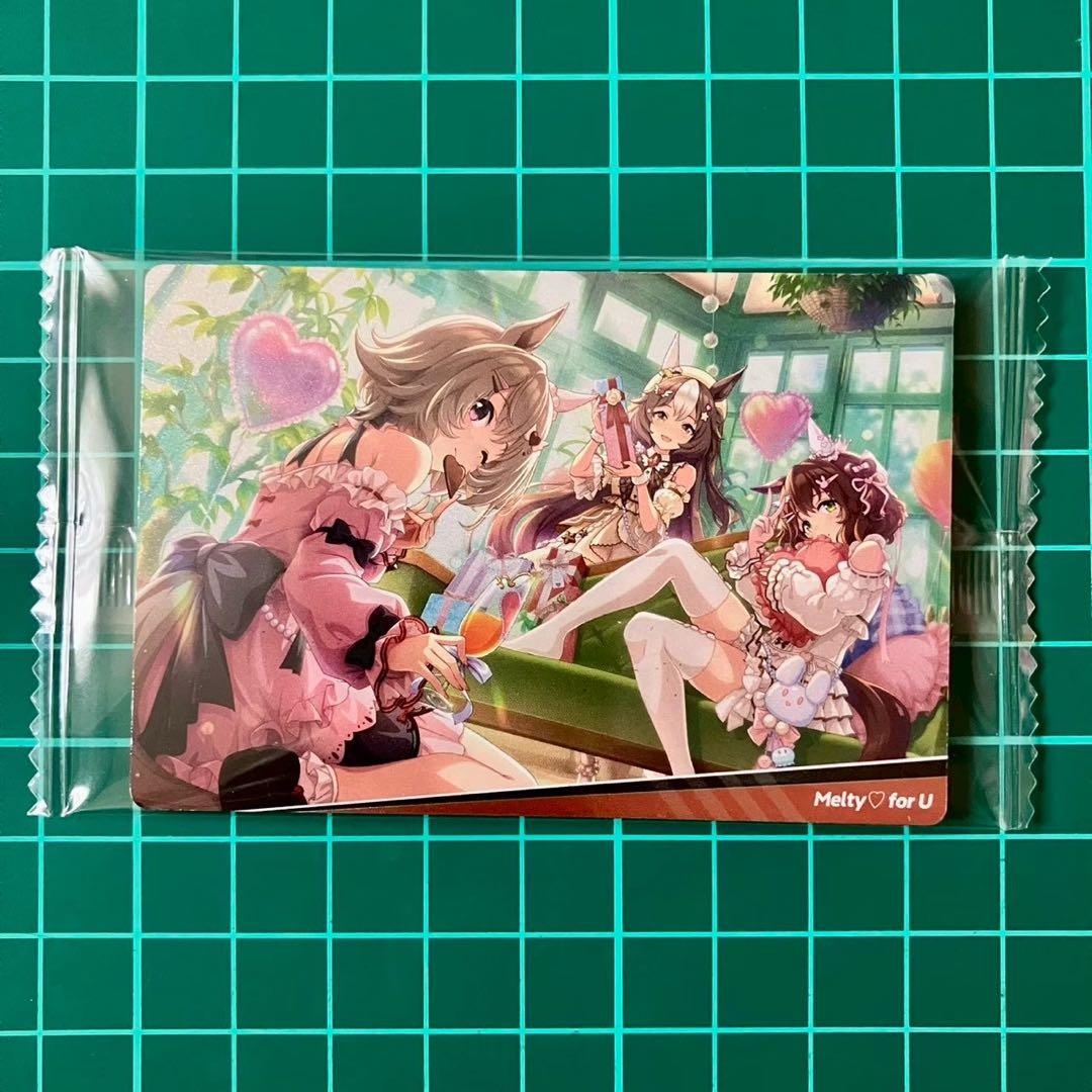 Melty for U 　ウマ娘　ツインウエハース　第9R　ビジュアルカード
