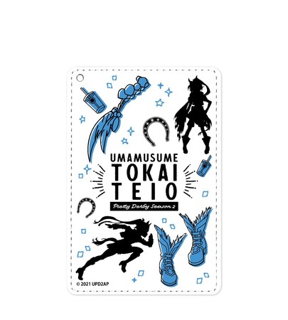 トウカイテイオー ラインアート 1ポケットパスケースの公式商品画像