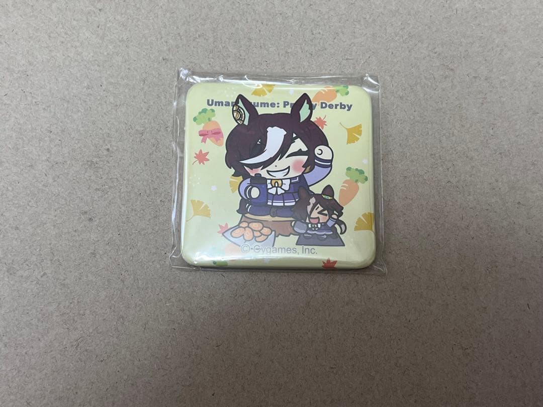 ウマ娘　ぬいぐるみといっしょ　すくえあくる缶バッジ　タニノギムレット&ウオッカ