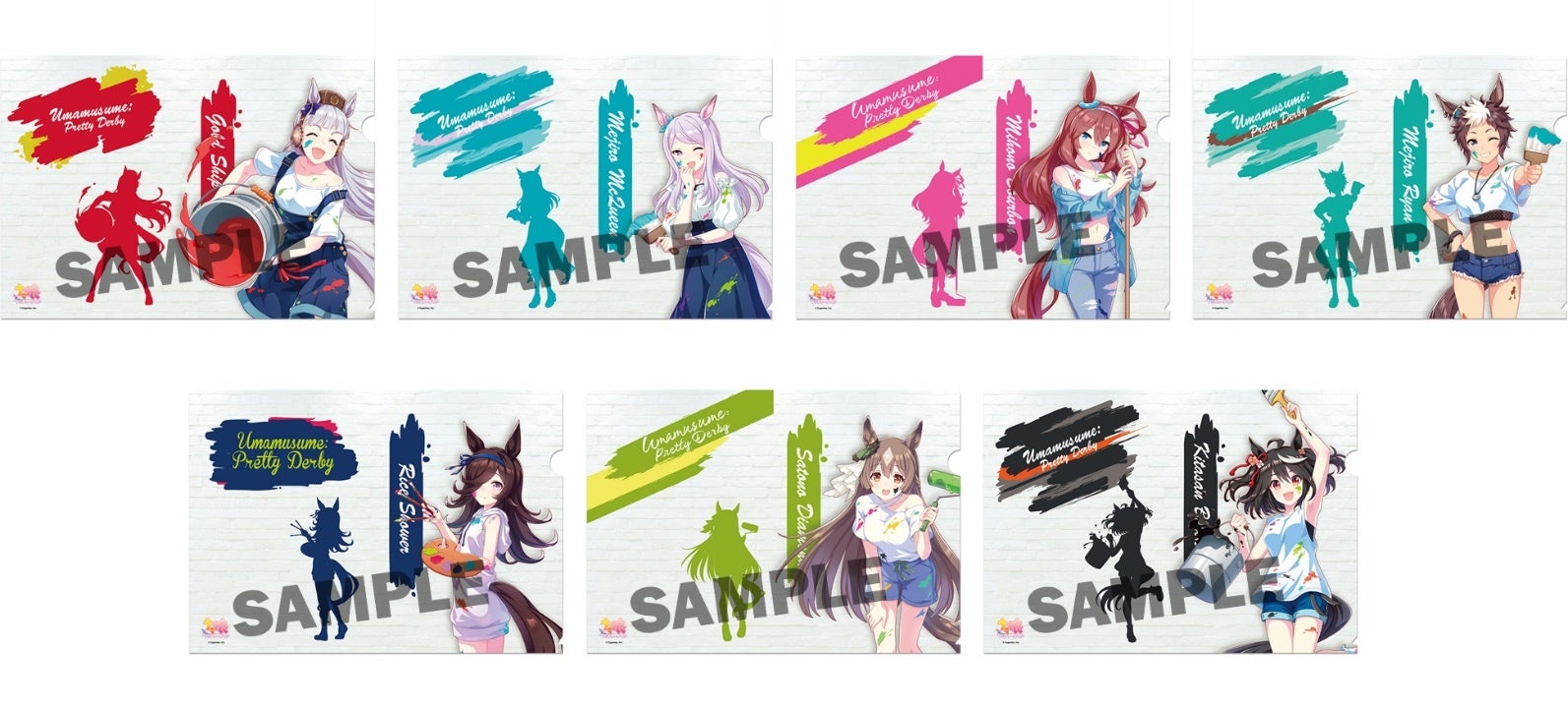 クリアファイル ペインタースタイル全7種