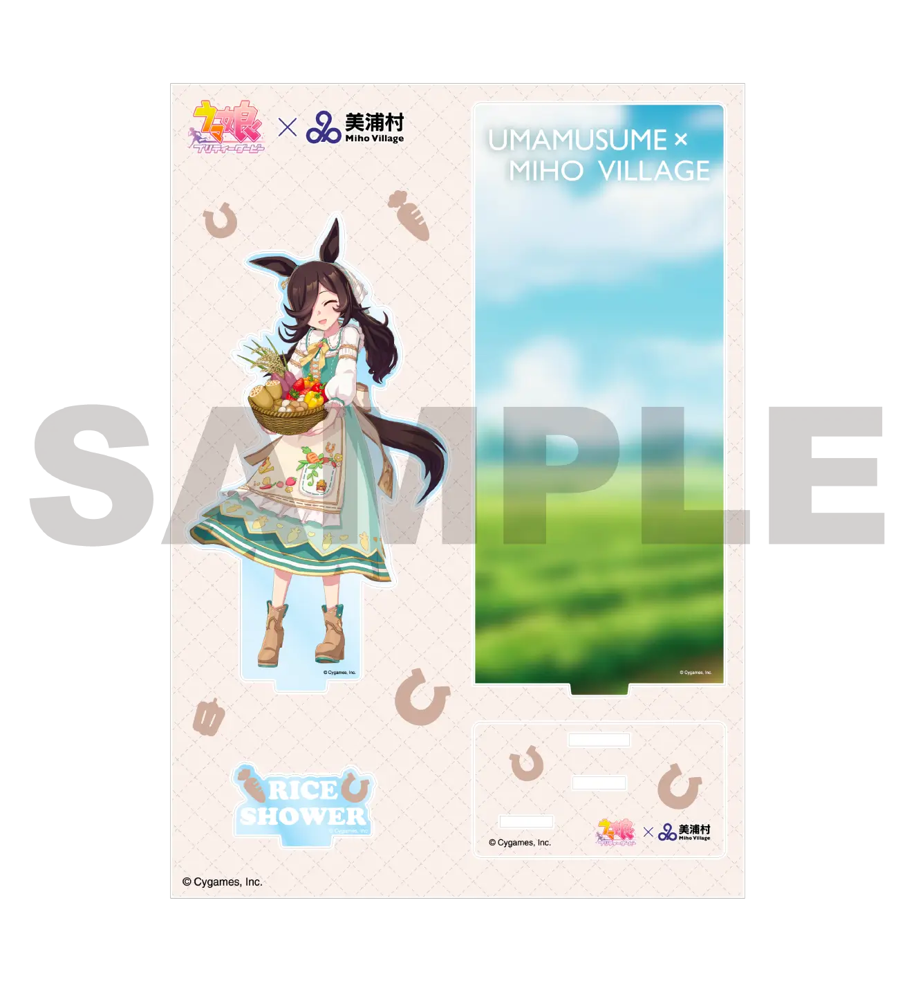 2026年美浦村コラボ ジオラマアクリルスタンド