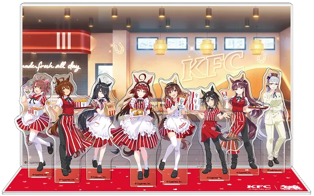 コラボビジュアルジオラマアクリルスタンド公式画像