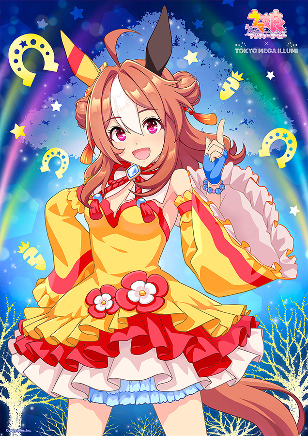 タペストリー 東京メガイルミ コラボVer. コパノリッキーデザイン
