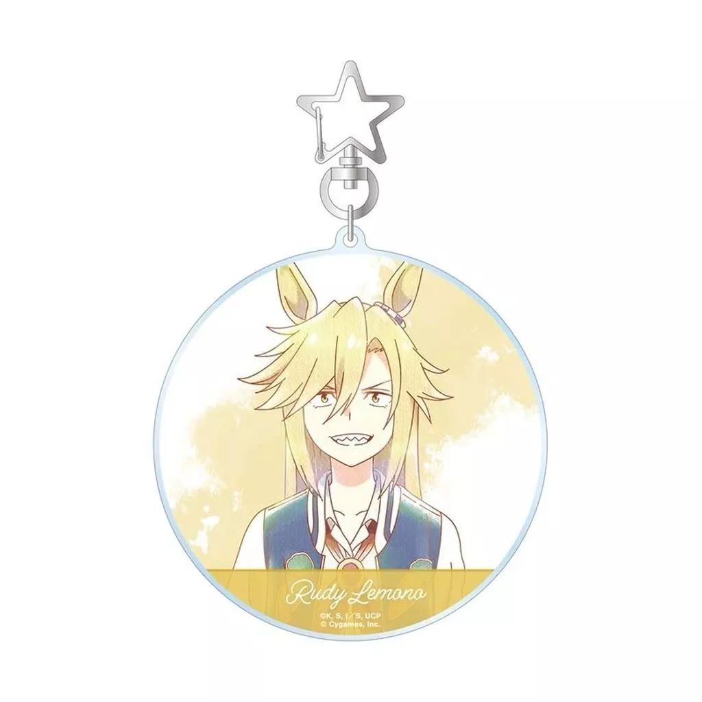 【中古】キーホルダー ルディレモーノ Ani-Art aqua label BIGアクリルキーホルダー 「アニメ ウマ娘 シンデレラグレイ」