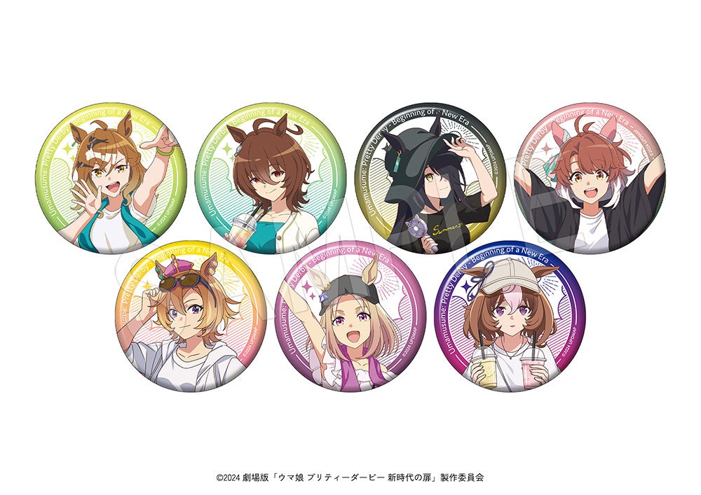 トレーディング缶バッジ 夏フェスver.全7種