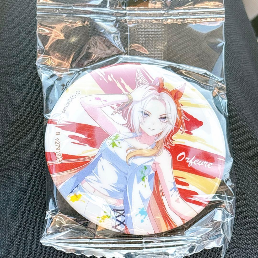 ウマ娘 オルフェーヴル 缶バッジ ペインタースタイル