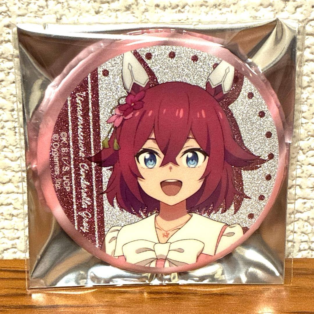 ウマ娘 サクラチヨノオー　TSUTAYAコラボ チョコレート 缶バッジ