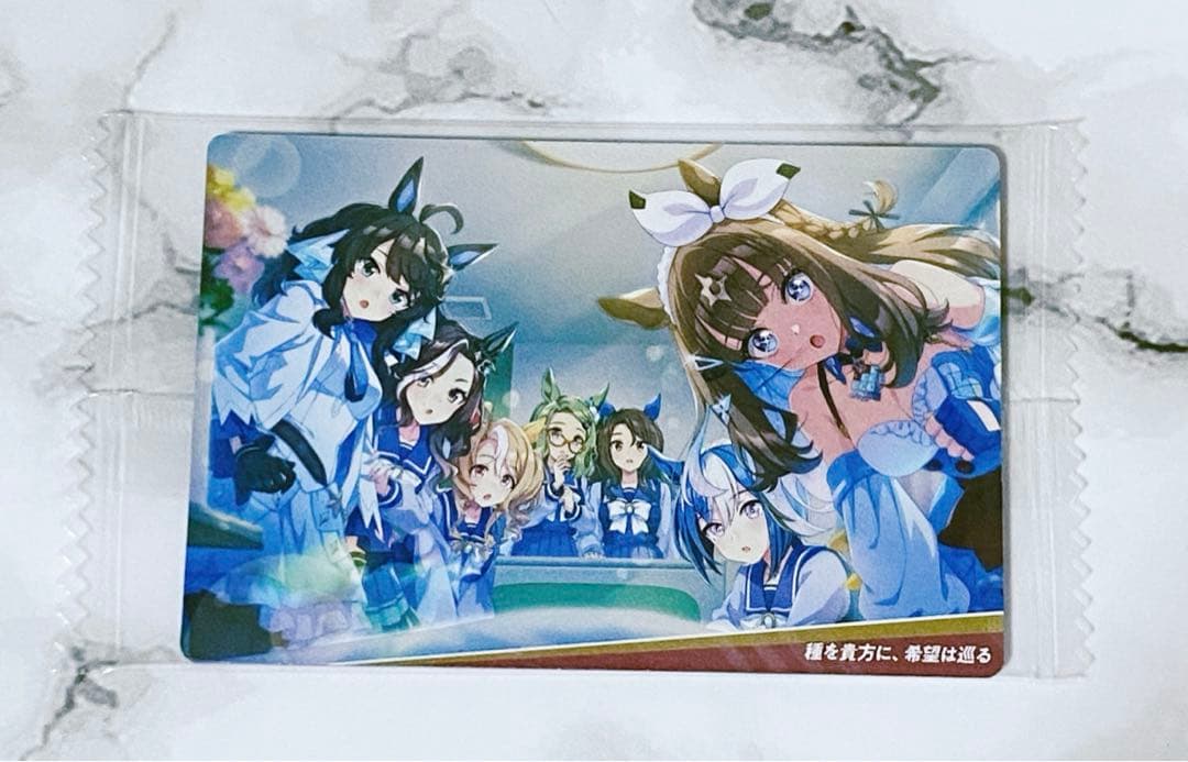 ウマ娘 ツインウエハース 第9R W9-17 ビジュアルカード