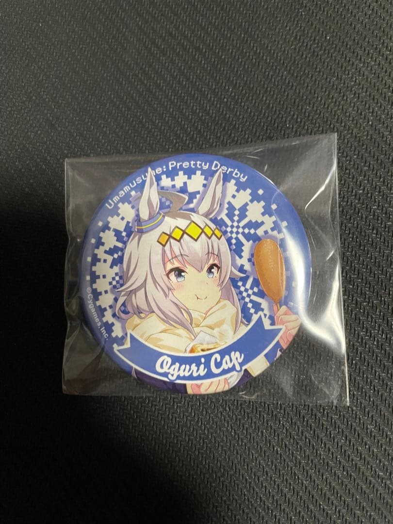 オグリキャップ セブンイレブン 缶バッジ ウマ娘