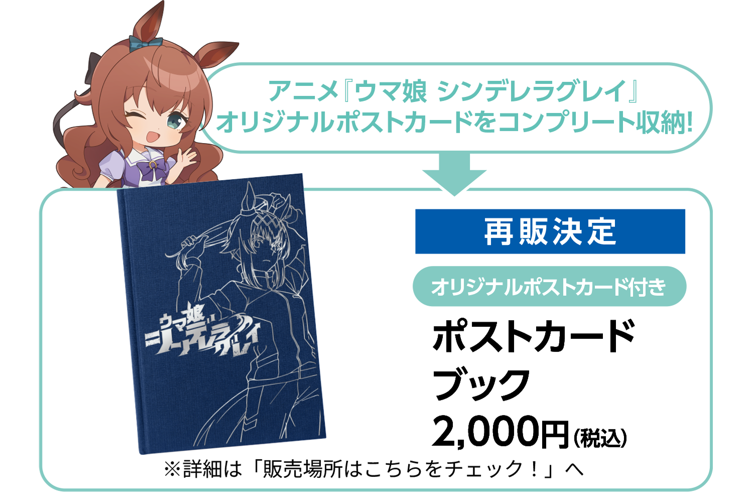名鉄公式グッズ画像に掲載されたオリジナルポストカード付きポストカードブック