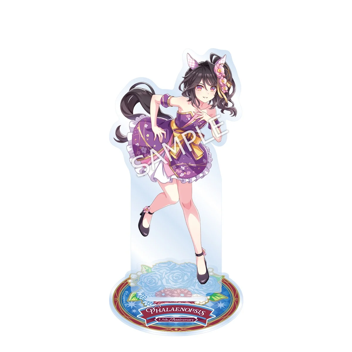 5.5th Anniversary記念イラストのファレノプシスを使用した公式アクリルスタンドの商品画像
