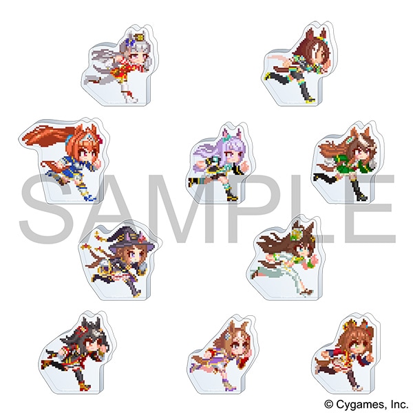 ハチャウマ ころっとアクリルフィギュアコレクション Vol.2 全10デザイン公式商品画像