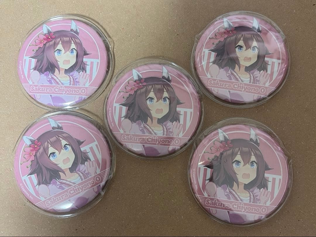 ウマ娘 サクラチヨノオー GOCHI WEEK 缶バッジ