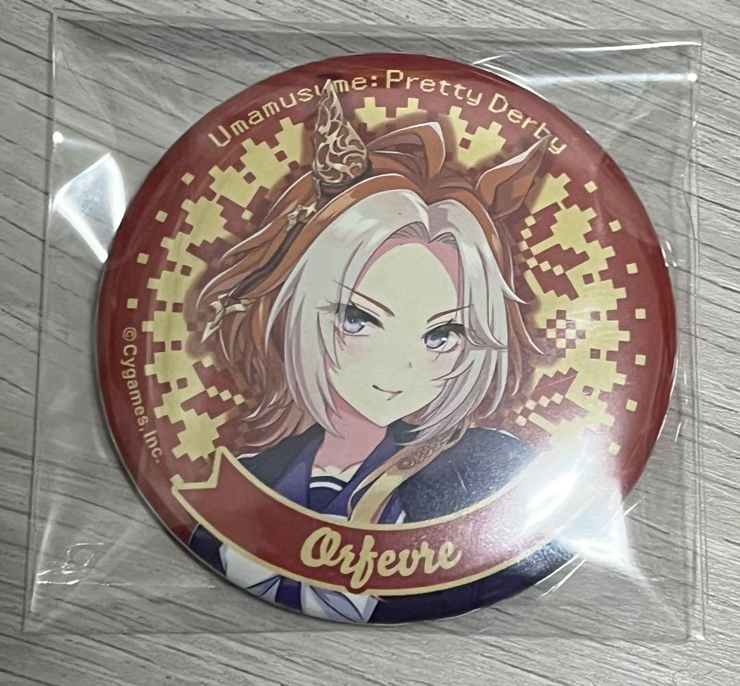 ウマ娘　オルフェーヴル　缶バッジ　キャラバッジ　セブンイレブン