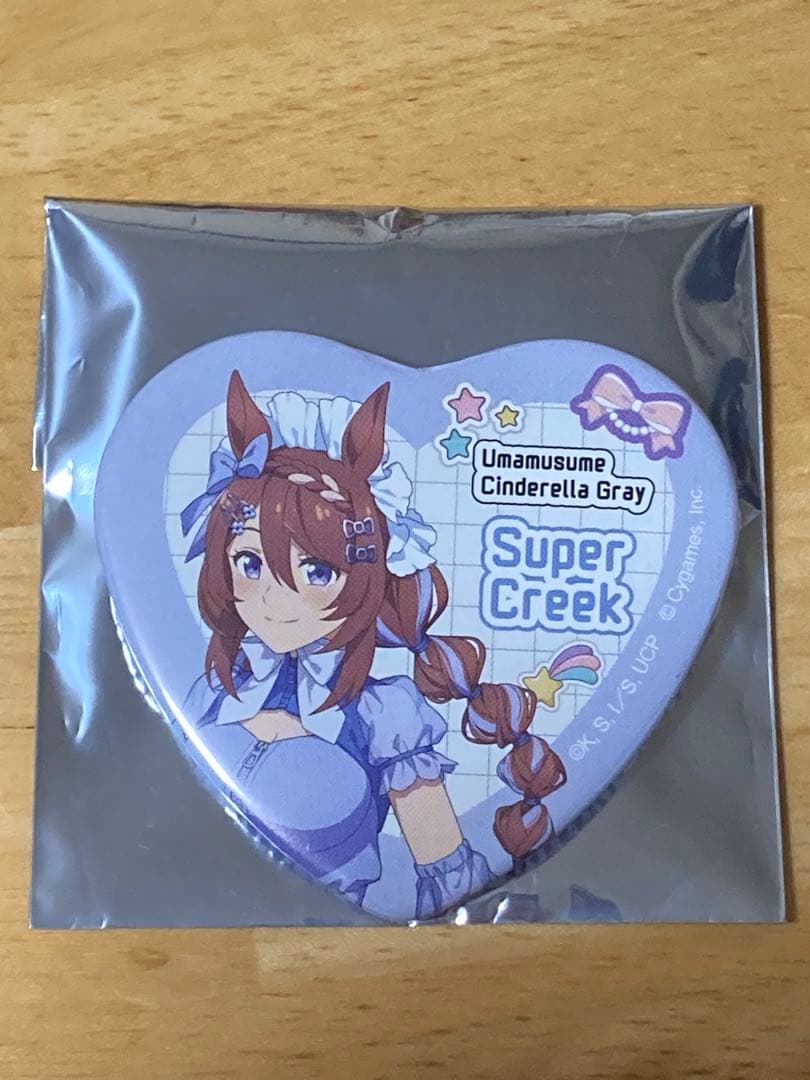 ウマ娘 シンデレラグレイ キャラポップストア 缶バッジ スーパークリーク