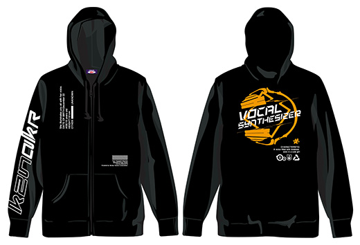 October Beast×紲星あかりパーカー2019の公式商品画像