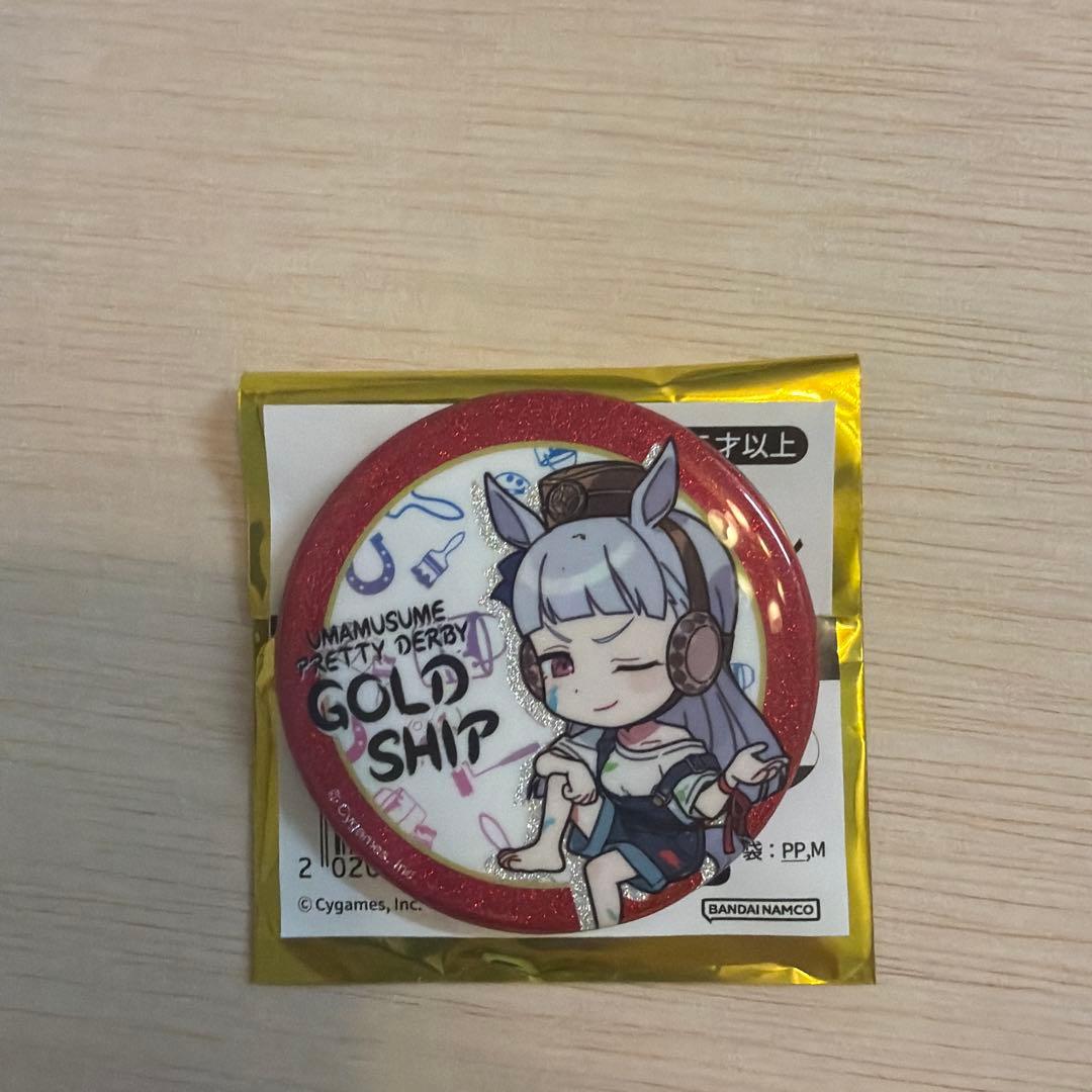 ウマ娘 ゴールドシップ グリッター缶バッジコレクションペインタースタイルmini