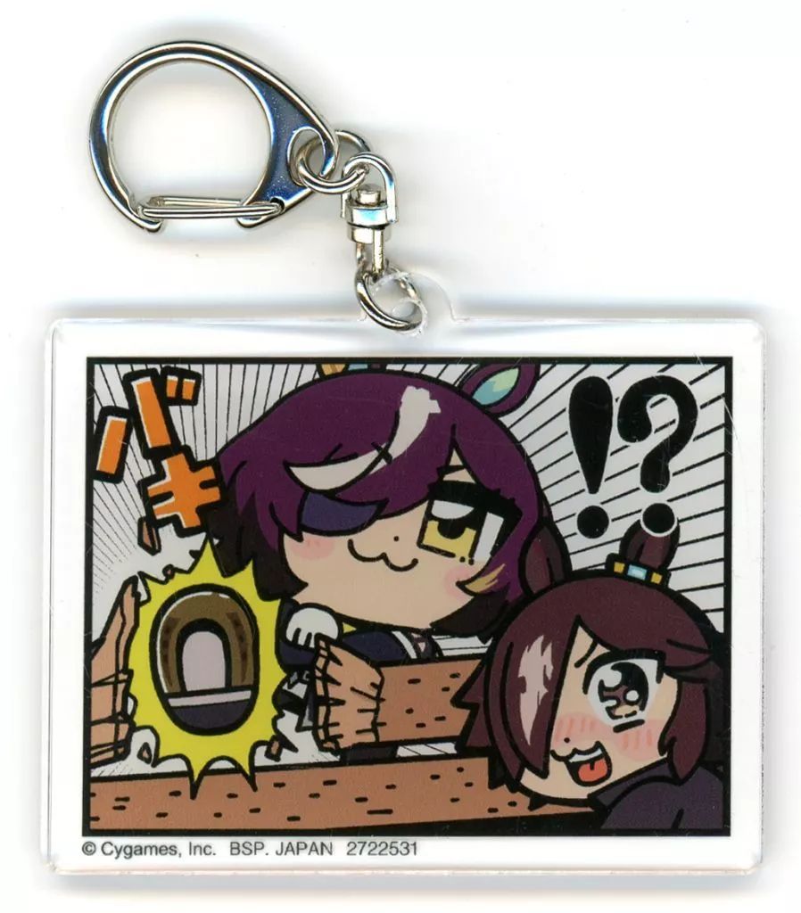 【中古】キーホルダー タニノギムレット＆ウオッカ アクリルプレートキーホルダー～大川ぶくぶわーるど～ 「ウマ娘 プリティーダービー」