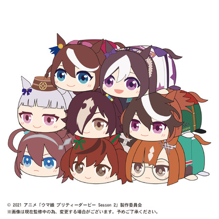 ぽてコロマスコット第1弾の8キャラクター