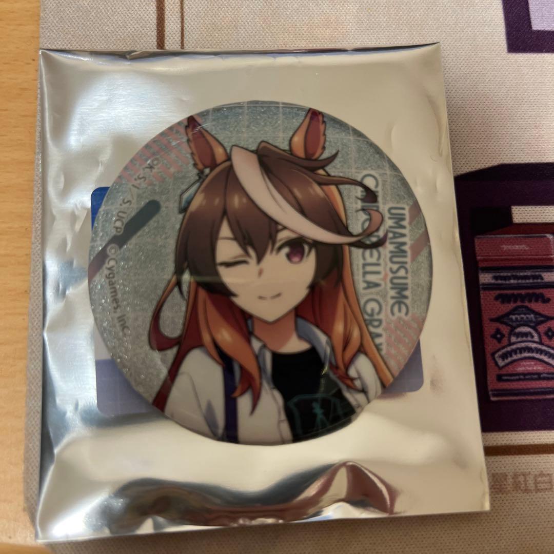 ウマ娘 シンデレラグレイ マルイ 缶バッジ シンボリルドルフ