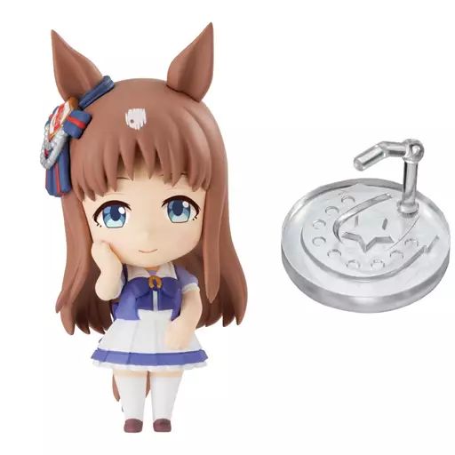 【中古】食玩 トレーディングフィギュア 3.グラスワンダー 「ウマ娘 プリティーダービー ミニキャラコレクション 01」