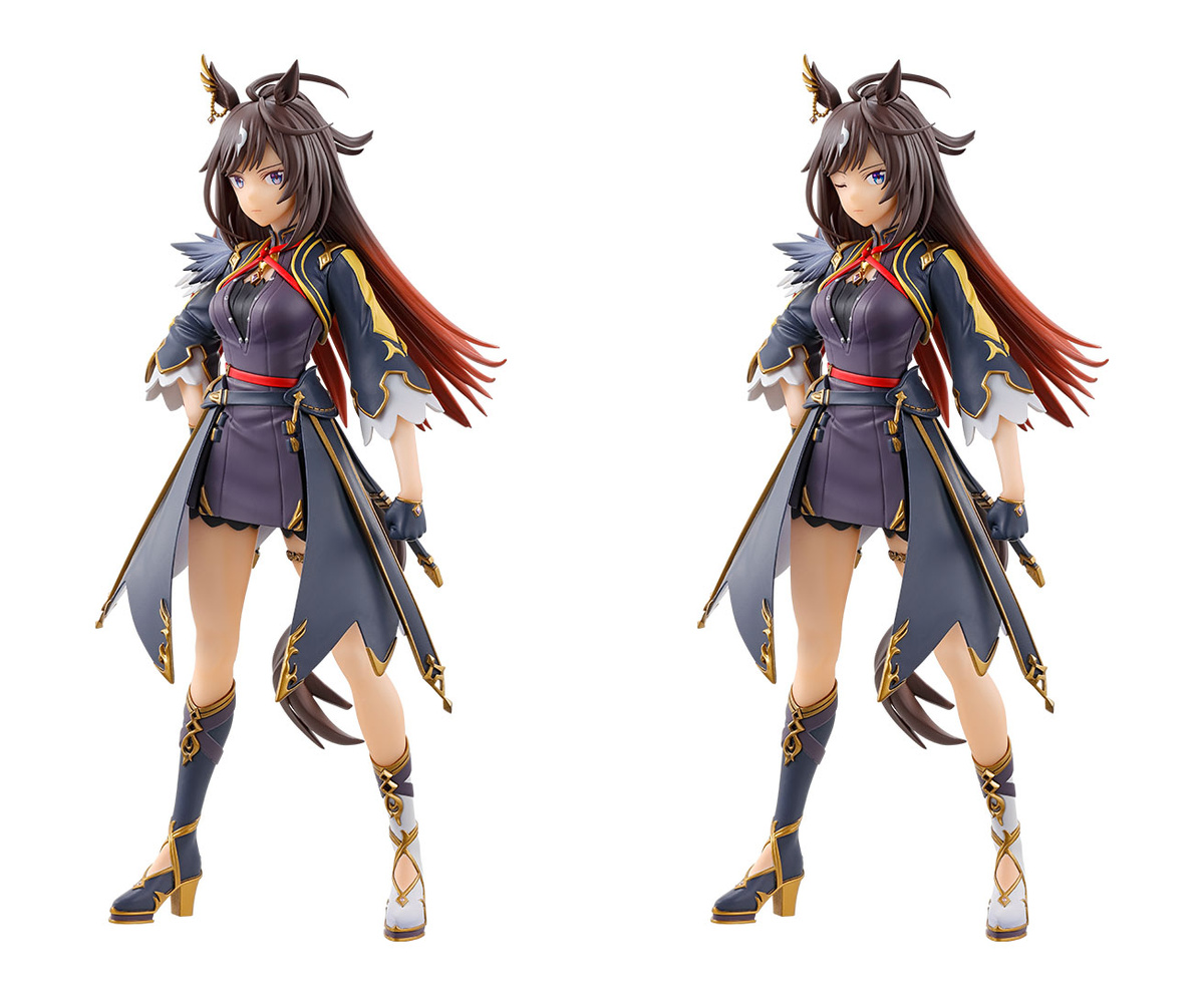 ドゥラメンテ フィギュアの通常仕様と表情・台座違い仕様