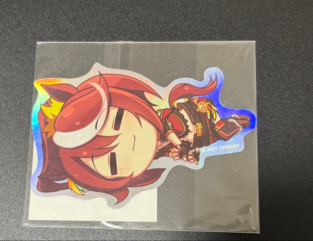 ウマ娘　トウカイテイオー　ちびころ　ホログラムステッカー