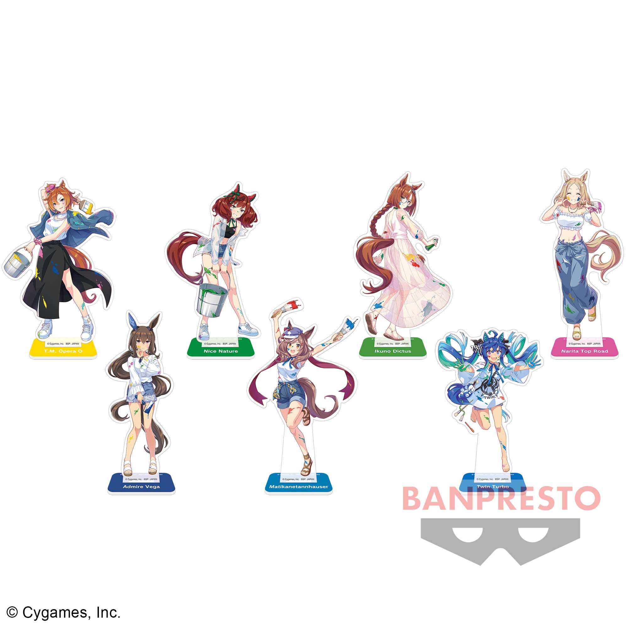 ウマ娘 プリティーダービー スタンド付きビッグアクリルプレート～ペインタースタイル～vol.2の公式商品画像