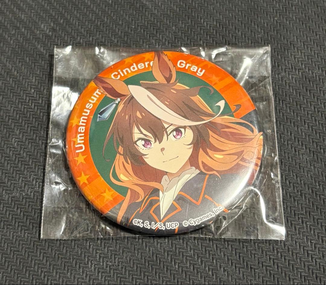 ウマ娘 シンデレラグレイ シンボリルドルフ オートバックス 缶バッジ