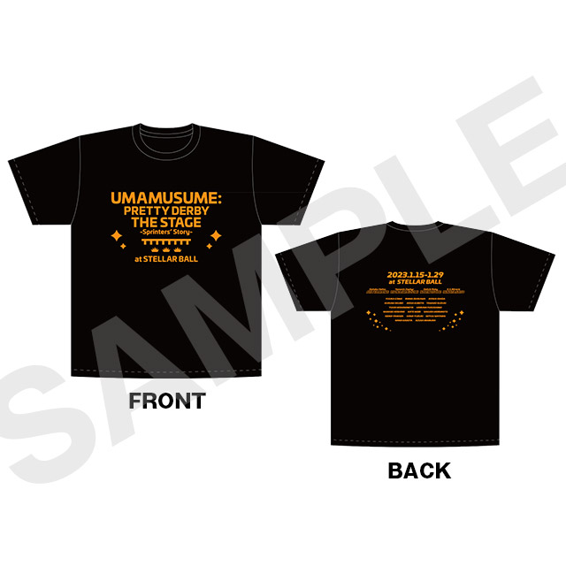 舞台公式Tシャツ前面の商品画像