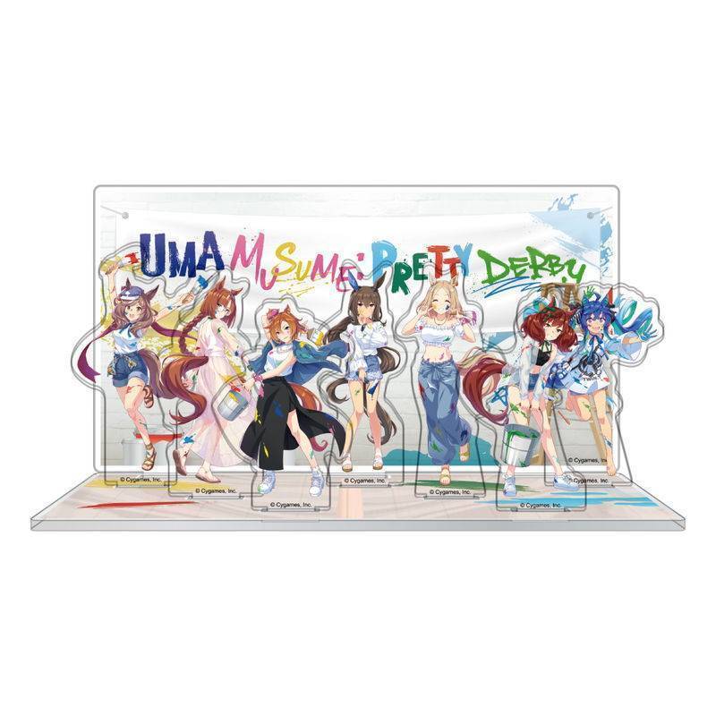 ウマ娘 プリティーダービー アクリルジオラマ ペインタースタイル 2の公式商品画像