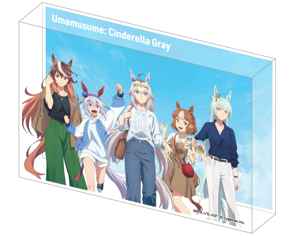 名鉄百貨店POP UP STOREのアクリルブロック商品レンダー