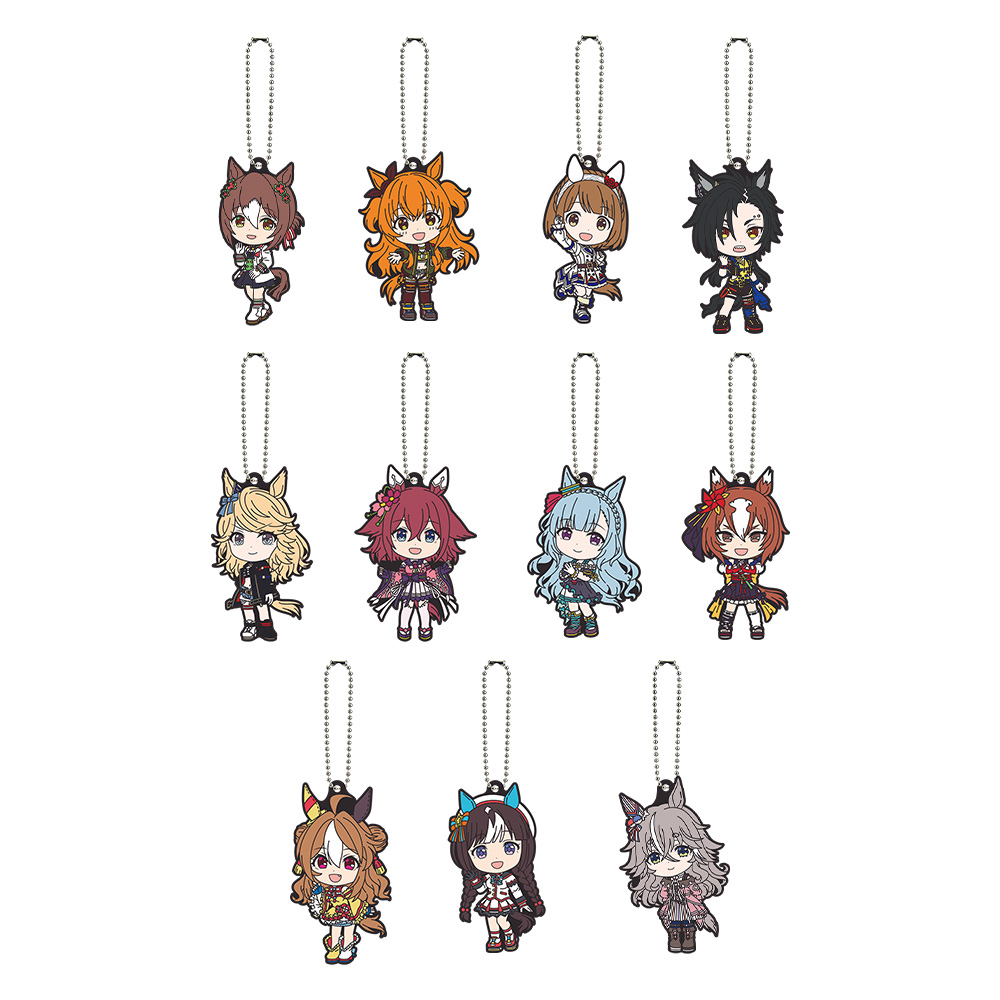 H賞 ラバーチャーム 全11種 公式商品画像